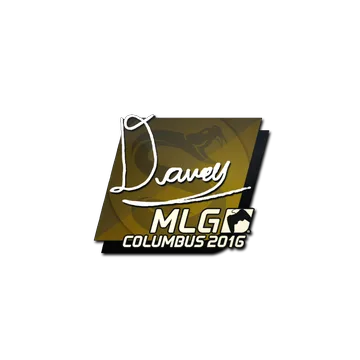 Sticker | DAVEY | MLG Columbus 2016