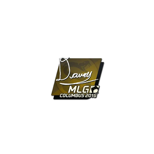 Sticker | DAVEY | MLG Columbus 2016