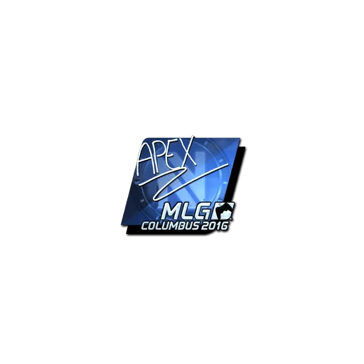 Наклейка | apEX (металлическая) | Колумбус-2016