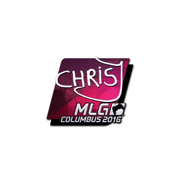 Sticker | chrisJ (Foil) | MLG Columbus 2016