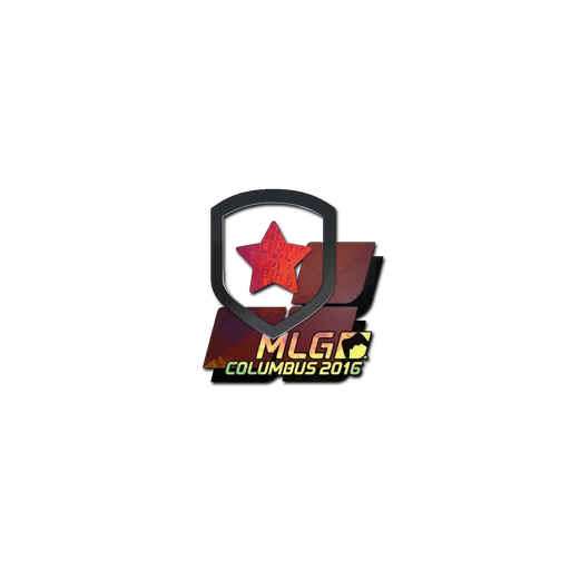 Наклейка | Gambit Gaming (голографическая) | Колумбус-2016