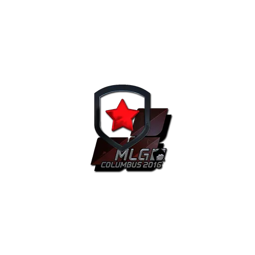 Наклейка | Gambit Gaming (металлическая) | Колумбус-2016