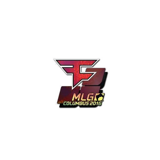 Наклейка | FaZe Clan (голографическая) | MLG Columbus 2016