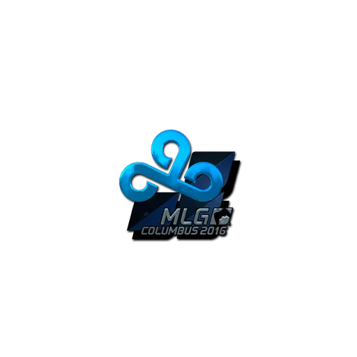 Наклейка | Cloud9 (металлическая) | Колумбус-2016