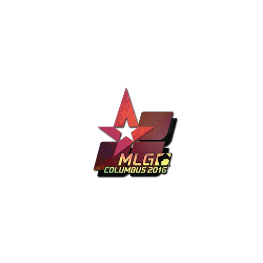 Наклейка | Astralis (голографическая) | MLG Columbus 2016