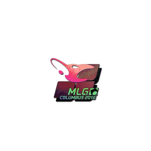 Наклейка | mousesports (голографическая) | Колумбус-2016