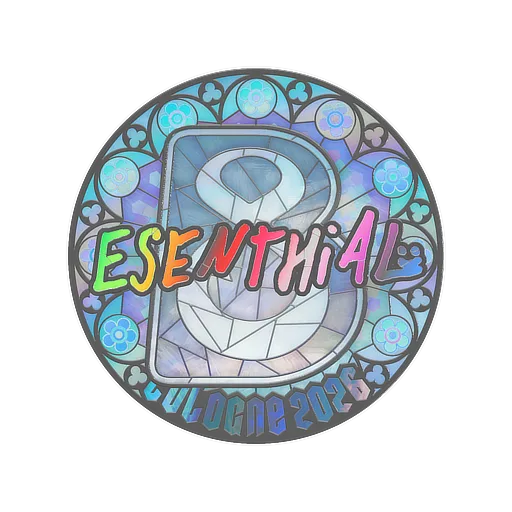Sticker | esenthial (Holo) | Cologne 2026