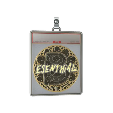 Sticker Slab | esenthial (Gold) | Cologne 2026
