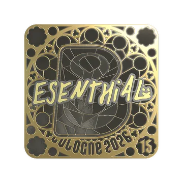 Sticker | esenthial (Gold, Ranked) | Cologne 2026