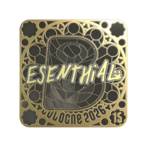 Sticker | esenthial (Gold, Ranked) | Cologne 2026