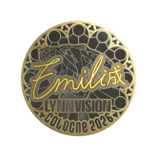 Sticker | EmiliaQAQ (Gold) | Cologne 2026