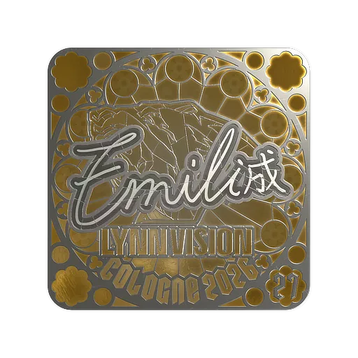 Sticker | EmiliaQAQ (Foil, Ranked) | Cologne 2026