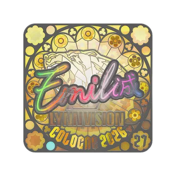 Sticker | EmiliaQAQ (Holo, Ranked) | Cologne 2026