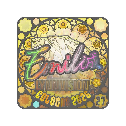 Sticker | EmiliaQAQ (Holo, Ranked) | Cologne 2026