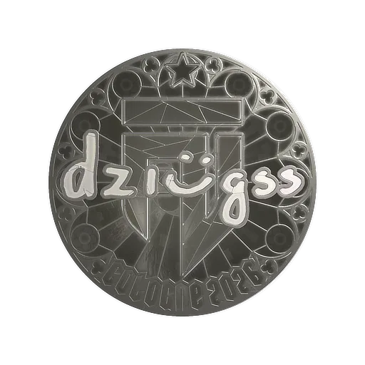Наклейка | dziugss (металлическая) | Кёльн-2026