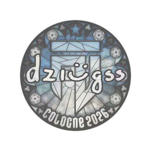 Наклейка | dziugss | Кёльн-2026
