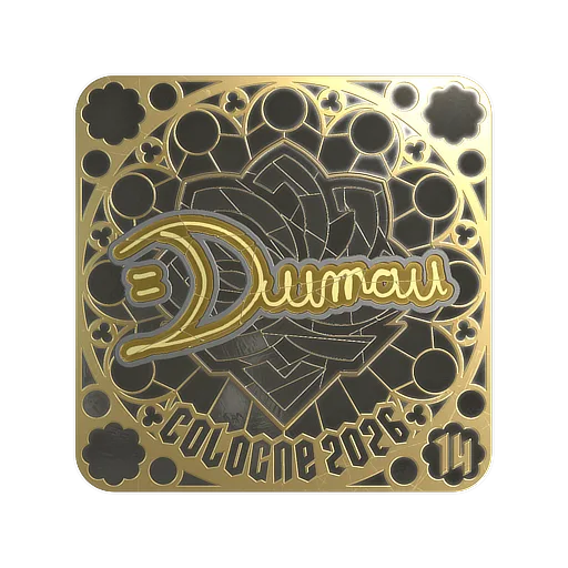 Sticker | dumau (Gold, Ranked) | Cologne 2026