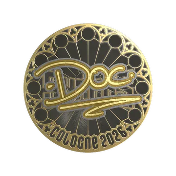Sticker | doc (Gold) | Cologne 2026