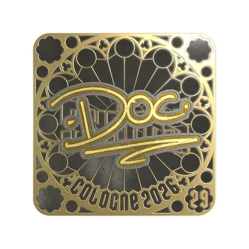 Sticker | doc (Gold, Ranked) | Cologne 2026