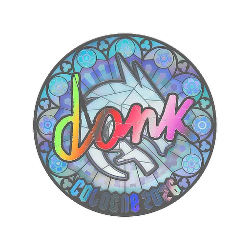Sticker | donk (Holo) | Cologne 2026