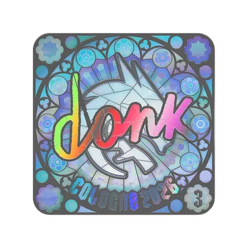 Sticker | donk (Holo, Ranked) | Cologne 2026