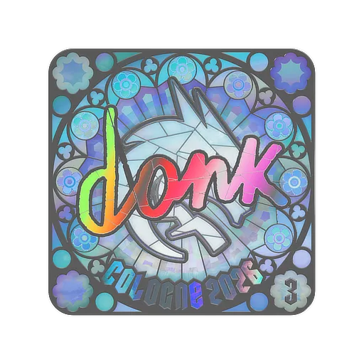 Sticker | donk (Holo, Ranked) | Cologne 2026