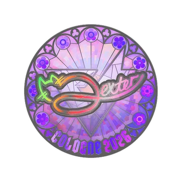 Sticker | dexter (Holo) | Cologne 2026