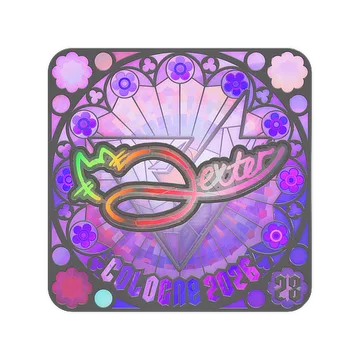 Sticker | dexter (Holo, Ranked) | Cologne 2026