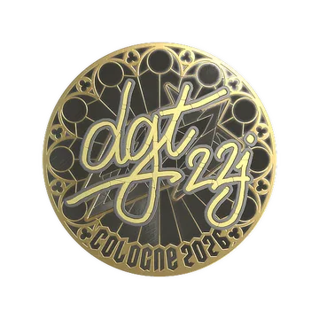 Sticker | dgt (Gold) | Cologne 2026