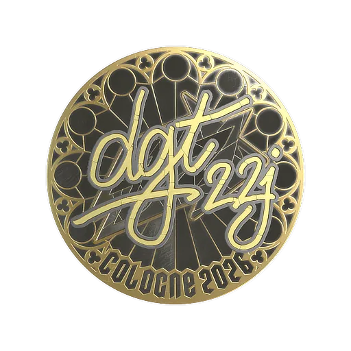 Sticker | dgt (Gold) | Cologne 2026