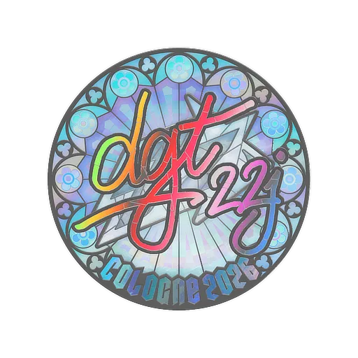 Sticker | dgt (Holo) | Cologne 2026