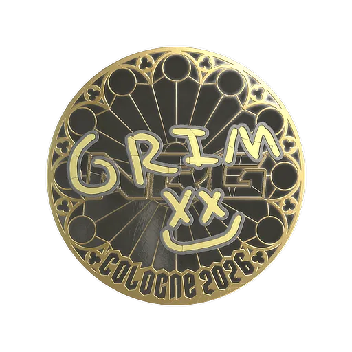 Sticker | Grim (Gold) | Cologne 2026
