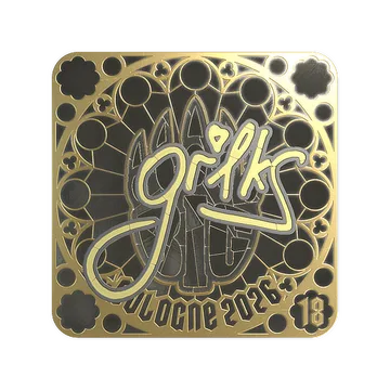 Sticker | gr1ks (Gold, Ranked) | Cologne 2026