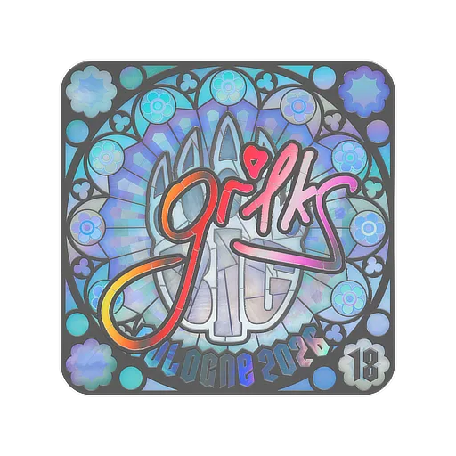 Sticker | gr1ks (Holo, Ranked) | Cologne 2026