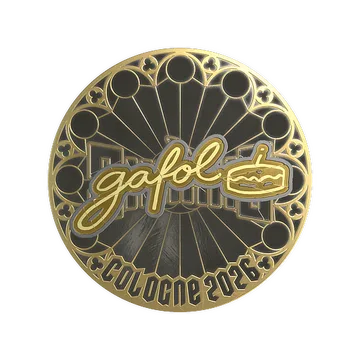 Sticker | gafolo (Gold) | Cologne 2026