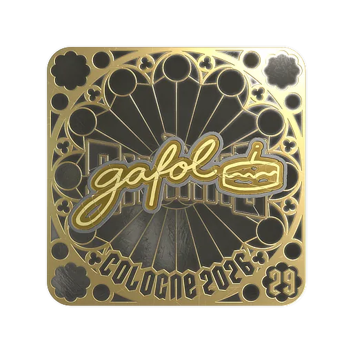 Sticker | gafolo (Gold, Ranked) | Cologne 2026