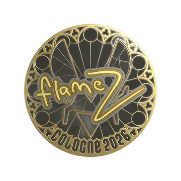 Sticker | FlameZ (Gold) | Cologne 2026