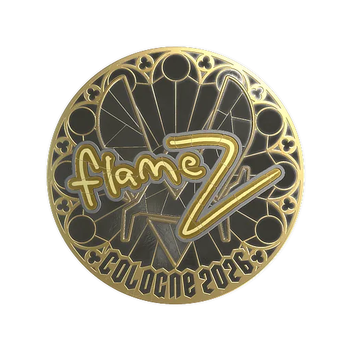 Sticker | FlameZ (Gold) | Cologne 2026