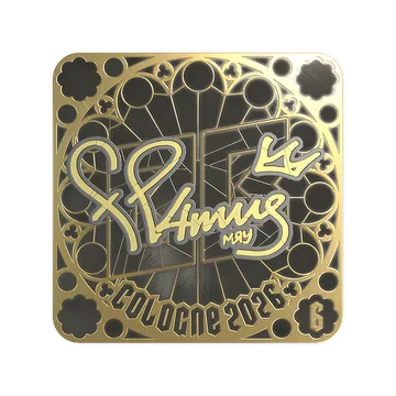 Sticker | FL4MUS (Gold, Ranked) | Cologne 2026