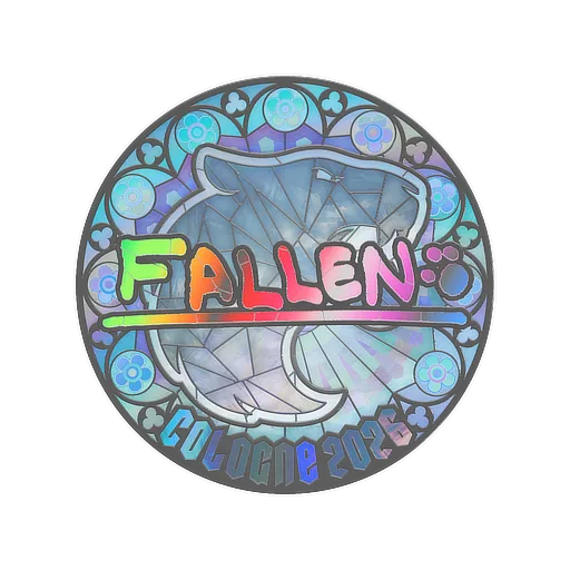 Наклейка | FalleN (голографическая) | Кёльн-2026