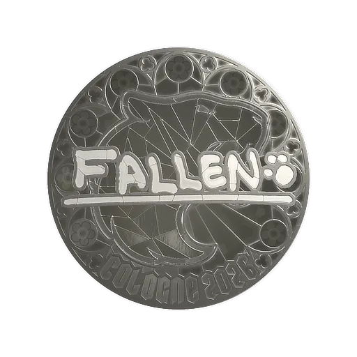 Наклейка | FalleN (металлическая) | Кёльн-2026