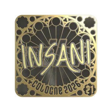 Sticker | insani (Gold, Ranked) | Cologne 2026