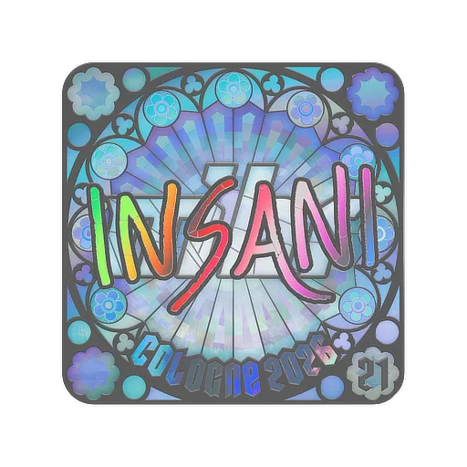 Sticker | insani (Holo, Ranked) | Cologne 2026