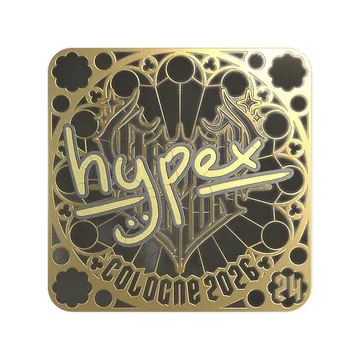 Sticker | hypex (Gold, Ranked) | Cologne 2026