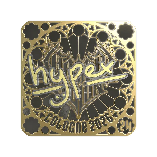 Sticker | hypex (Gold, Ranked) | Cologne 2026