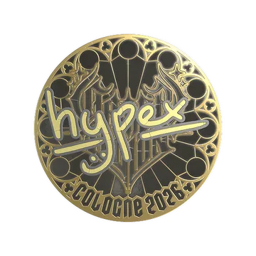 Sticker | hypex (Gold) | Cologne 2026