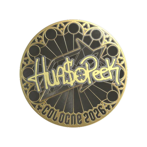 Sticker | HUASOPEEK (Gold) | Cologne 2026