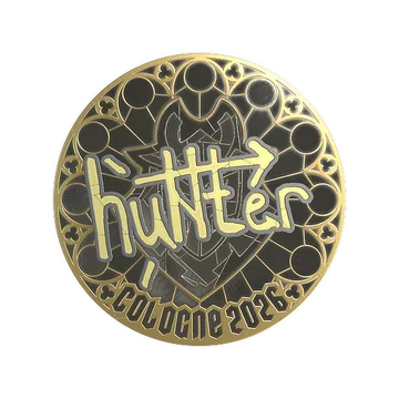 Sticker | huNter- (Gold) | Cologne 2026