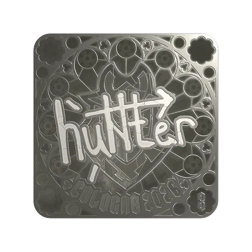 Sticker | huNter- (Foil, Ranked) | Cologne 2026