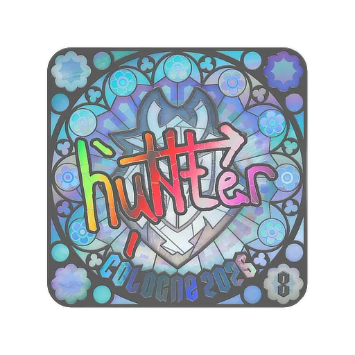 Sticker | huNter- (Holo, Ranked) | Cologne 2026